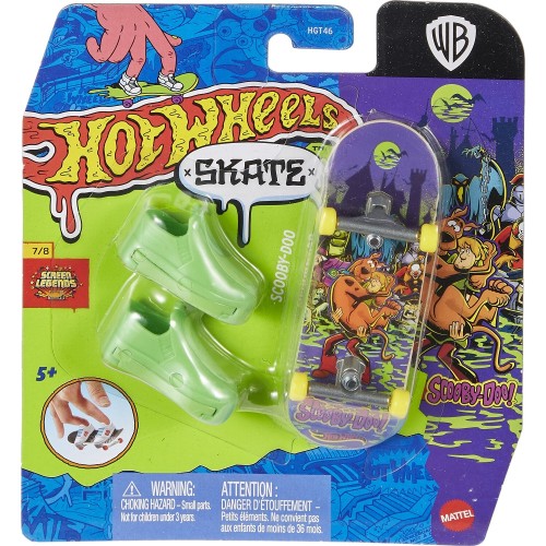 Mattel Hot Wheels Skate & Παπούτσια Skate Slip On Skate Παιχνίδι Δραστηριοτήτων/Δεξιοτήτων Finger Board (HGT46/HVJ98)