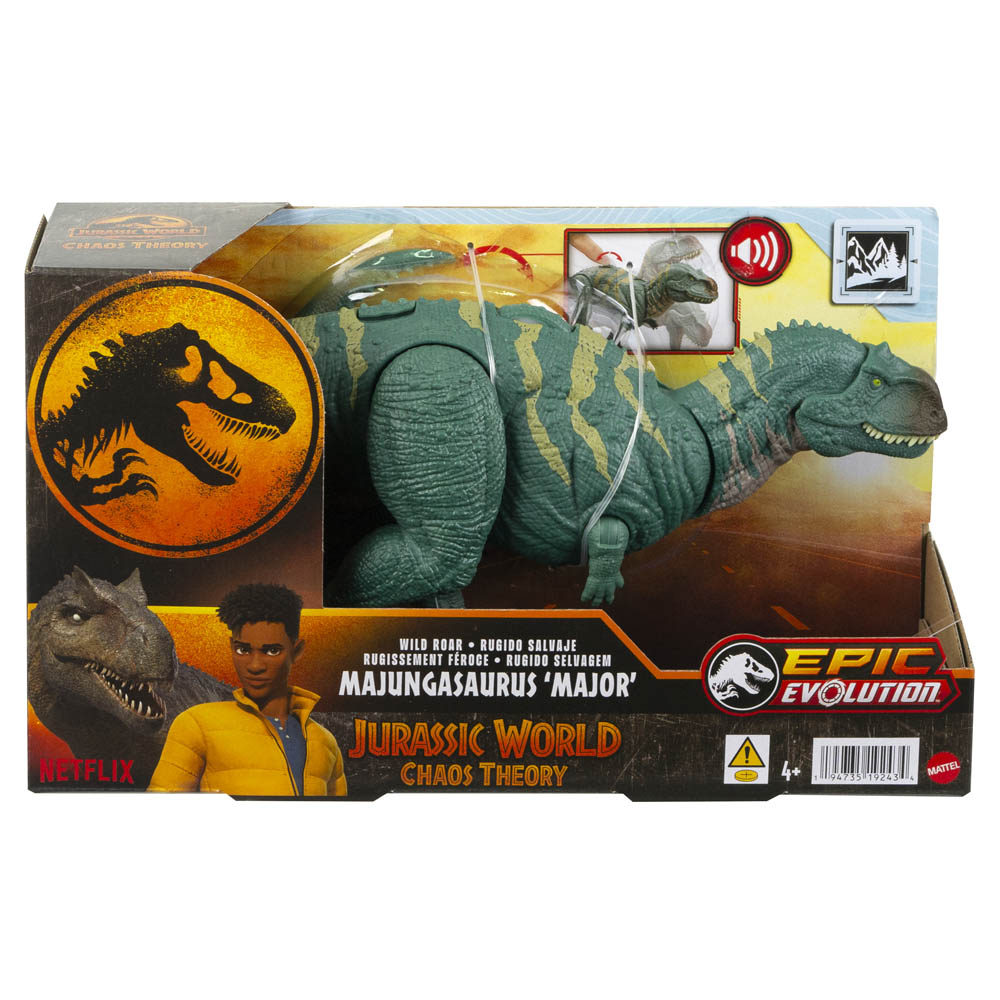 Mattel Jurassic World Δεινόσαυροι Με Κινούμενα Μέλη – Majungasaurus ‘Major’ (HLP14 / HTK76)