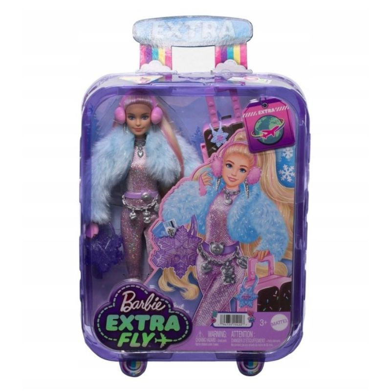 Mattel Κούκλα Barbie Extra Fly Vacation Snow - Χιόνι (HPB16)