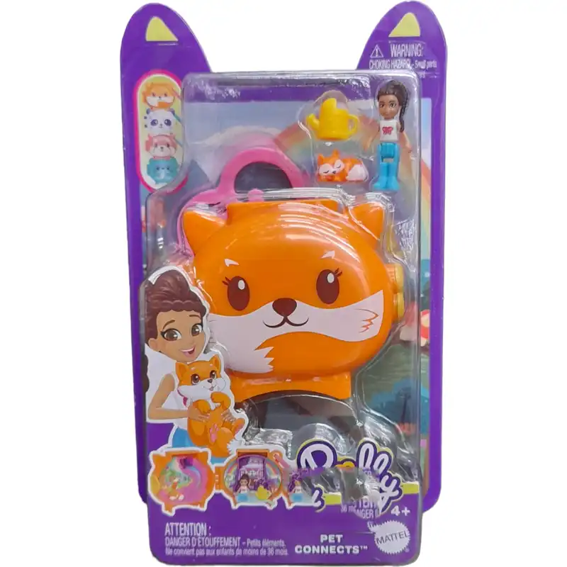 Mattel Polly Pocket Mini – Σετάκι Με Ζωάκια (GYV99/HRD39)