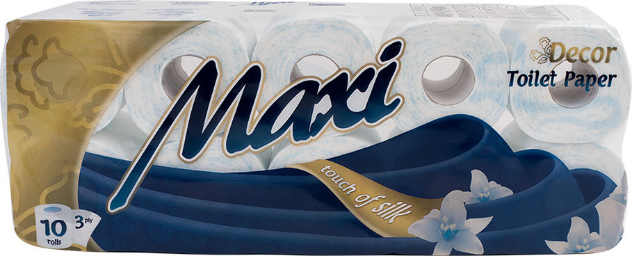 Maxi Χαρτι Υγείας 3φυλλο 10τμχ 100gr