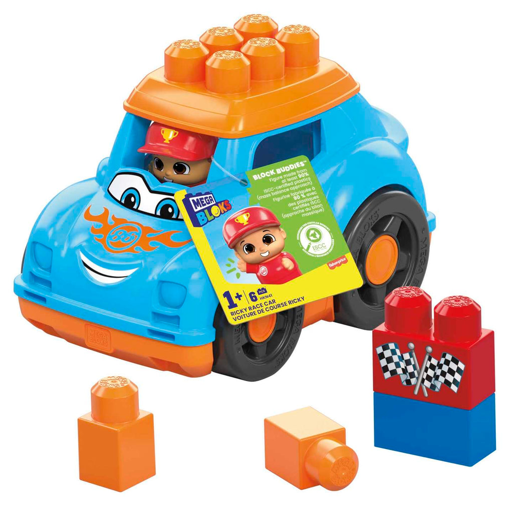 Mega Bloks Catie Ricky Race Car (CND62/HKN41)
