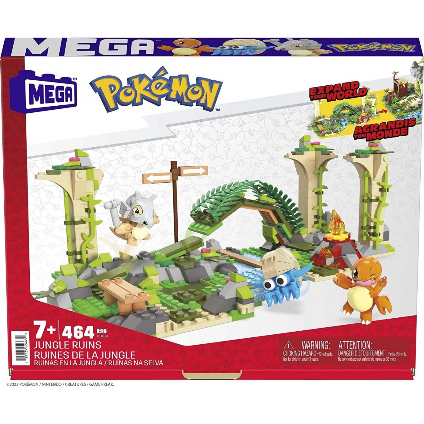 Mega Pokemon Adventure Builder Forgotten Ruins (HDL860)