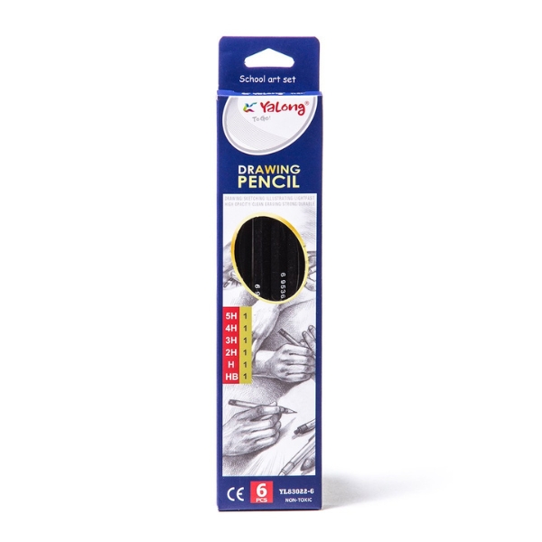 Μολύβια Σχεδίου 6τμχ