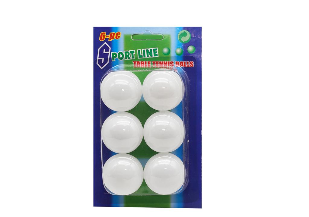 Μπάλες Ping Pong 6τμχ