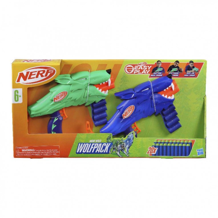 Nerf Εκτοξευτές Junior Wild Wolfpack (G0031)