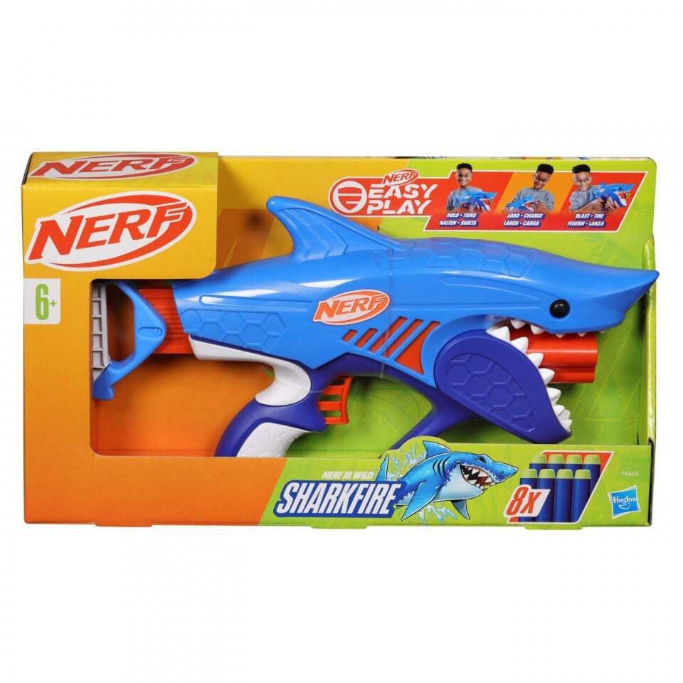 Nerf Εκτοξευτής Sharkfire Elite 2.0 (F8645)