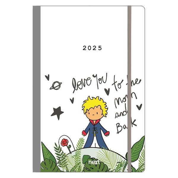 Next Ημερολόγιο 2025 Trends Ημερήσιο Flexi Με Λάστιχο 12x17cm Little Prince