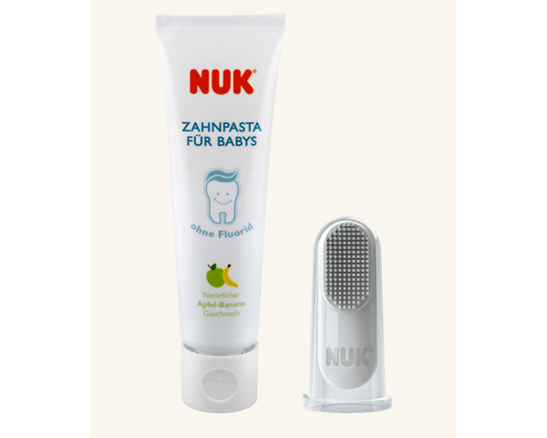 NUK tooth & gum cleanser σετ στοματικής υγιεινής