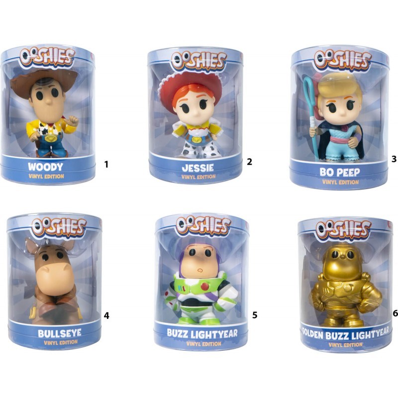 Ooshies - Toy Story 4 Vinyl Edition Συλλεκτικές Φιγούρες 10 Εκ. - 6 Σχέδια