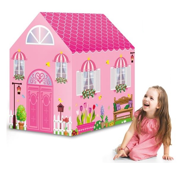Παιδική Σκηνή Ροζ Σπιτάκι