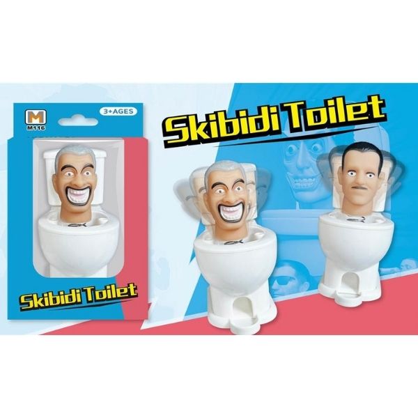 Παιχνίδι Skibidi Με Ελατήριο 2 Σχέδια