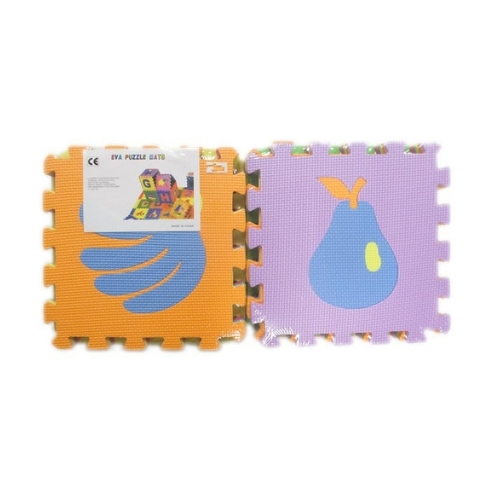 Παζλ Δαπέδου Με Φρούτα 9 Τεμάχια 30x30cm