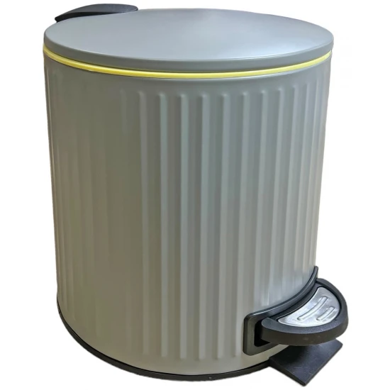 Πεντάλ Μπάνιου Μεταλλικό Γκρι 5lt (Tns 04-950-1285)