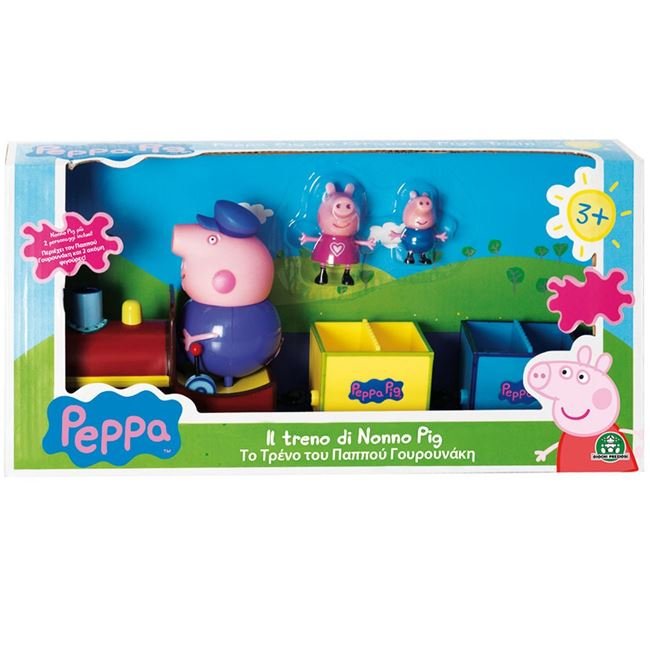 Πέππα το Γουρουνάκι (Peppa Pig) Τρενάκι με Φιγούρες