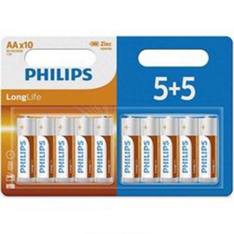 Philips Longlife AA 5+5