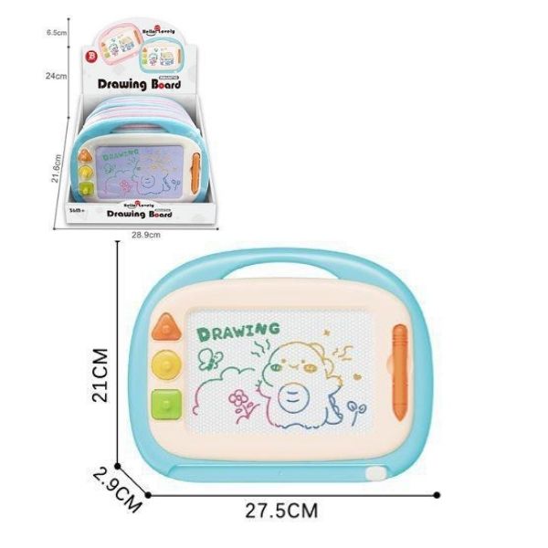 Πίνακας Γράψε-Σβήσε Οβάλ Με Χερούλι 28x21x9cm