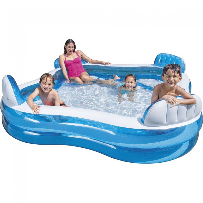 Πισίνα Οικογενειακή Μπλε 229x66 - Intex (56475)