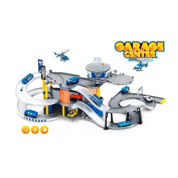 Πίστα Γκαράζ Αστυνομικό Κέντρο 8 Οχήματα