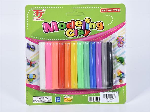 Πλαστελίνες Σε 12 Διαφορετικά Χρώματα