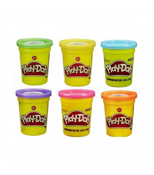 Play Doh Πλαστελίνη Βαζάκι (B6756)