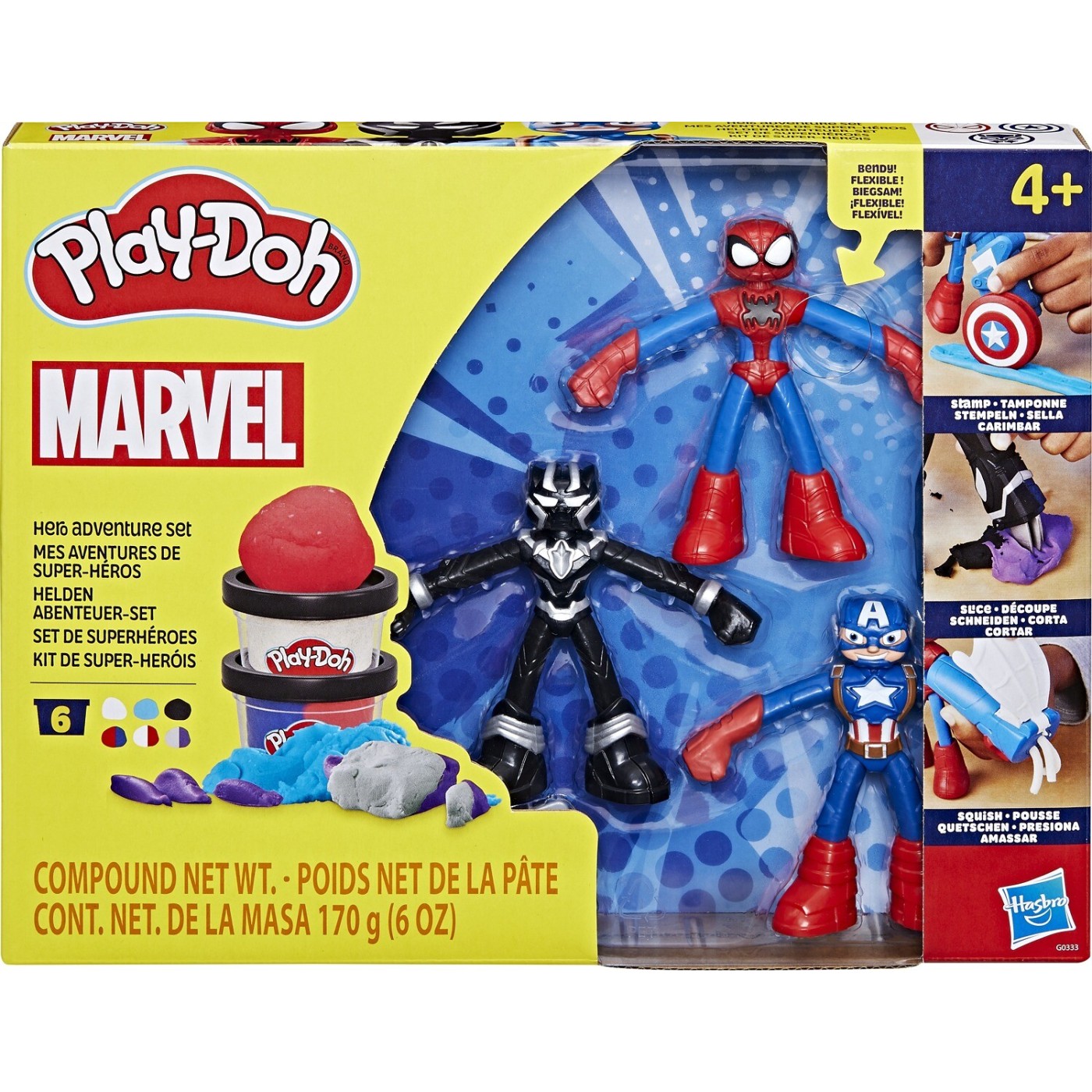 Playdoh Marvel Hero Adventure Set (G0333)