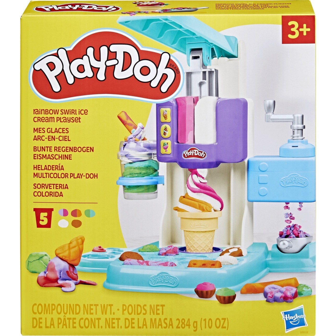 Playdoh Rainbow Ice Cream (G0028)