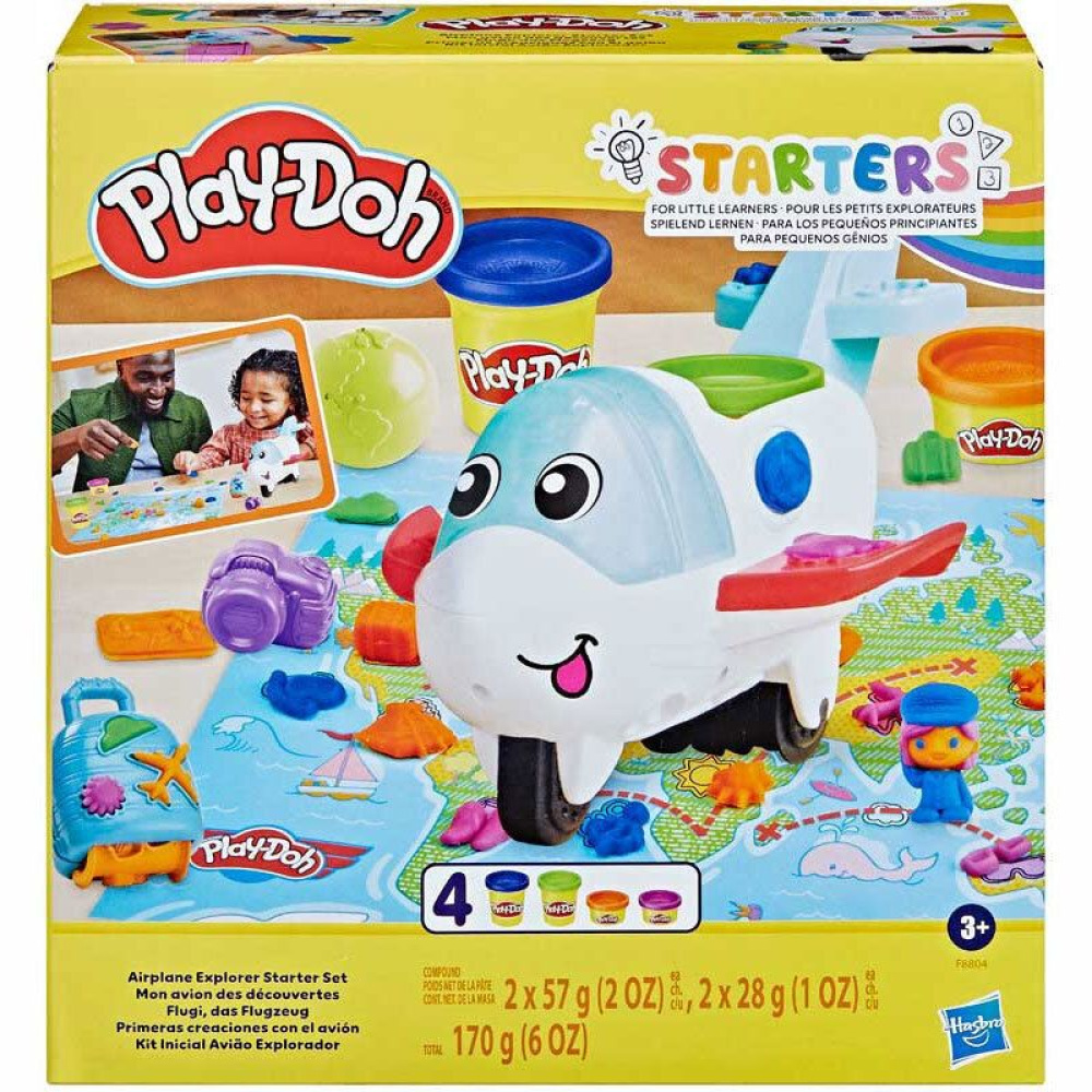 Playdoh Wild Airplane Explorer Starter Σετ (F8804)