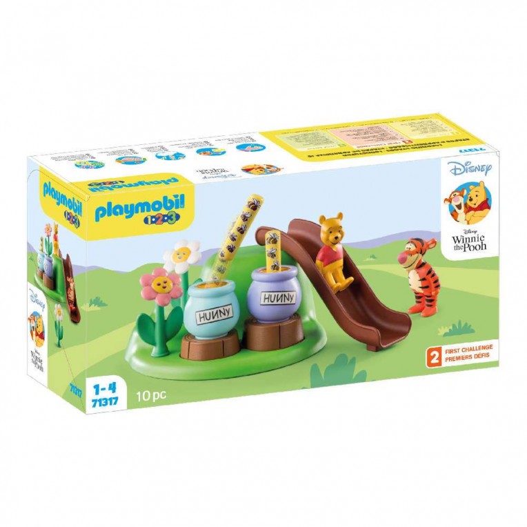 Playmobil 1.2.3 Ο Γουίνι και ο Τίγρης στον Μελισσόκηπο (71317)