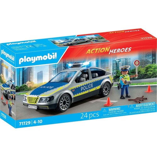 Playmobil Action Heroes Περιπολικό Όχημα Αστυνομίας (71729)