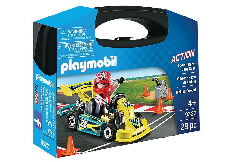 Playmobil Action Βαλιτσάκι Go-Kart