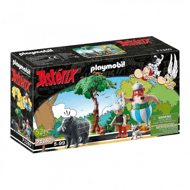 Playmobil Asterix Κυνήγι Αγριογούρουνου (71160)