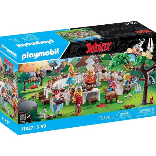 Playmobil Asterix: Το Συμπόσιο Του Χωριού Των Γαλατών (71827)