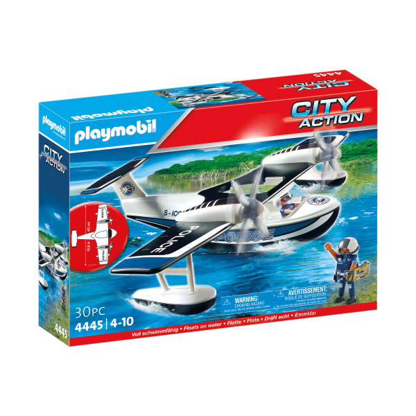 Playmobil City Action Αστυνομικό υδροπλάνο (4445)