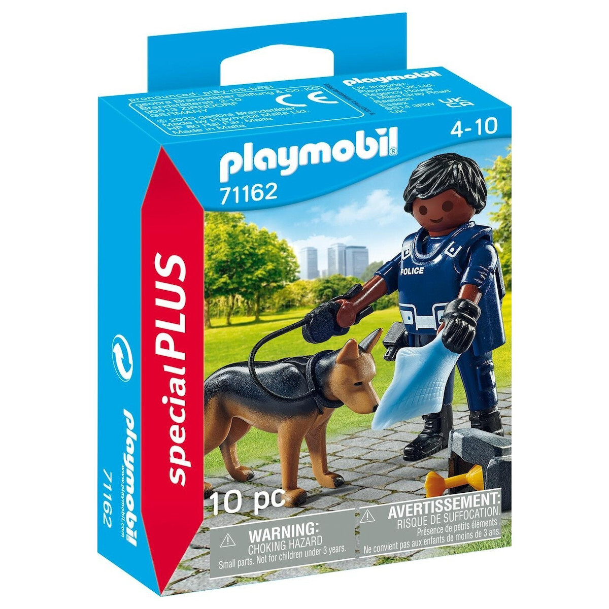 Playmobil City Action - Αστυνομικός Με Σκύλο-Ανιχνευτή (71162)