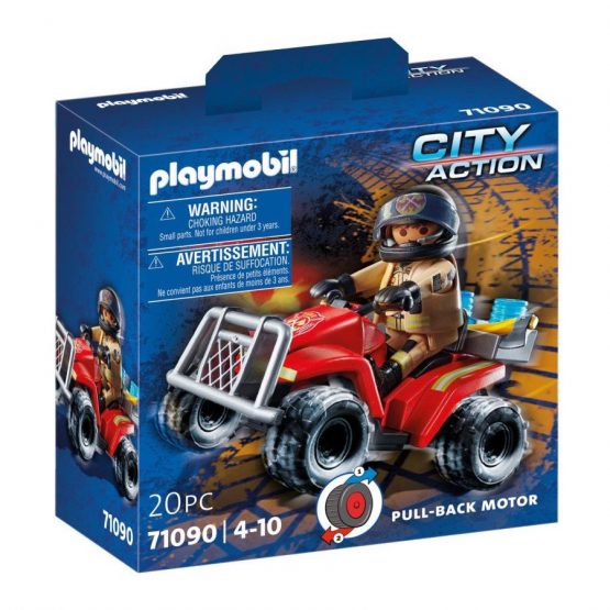 Playmobil City Action Fire Rescue Quad (71090)