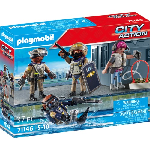 Playmobil City Action Ομάδα Ειδικών Δυνάμεων (71146)