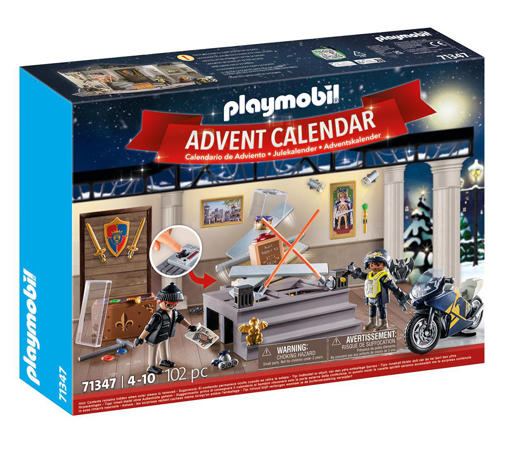 Playmobil City Action Χριστουγεννιάτικο Ημερολόγιο - Ληστεία στο μουσείο (71347)