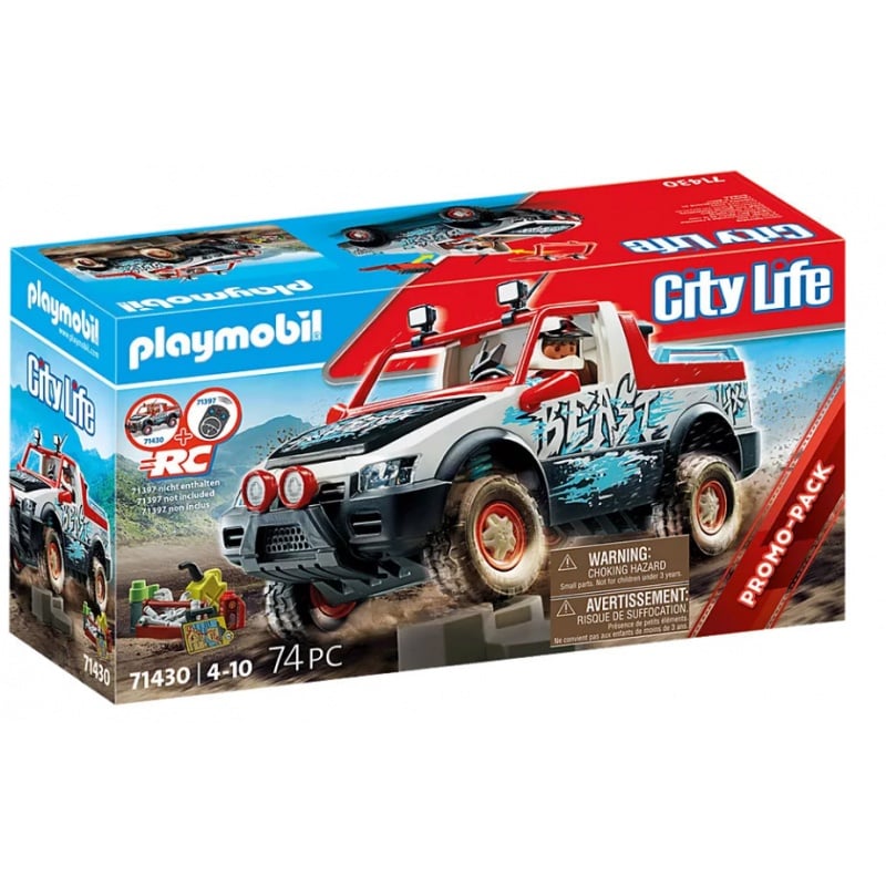 Playmobil City Life Αγωνιστικό όχημα 4x4 (71430)