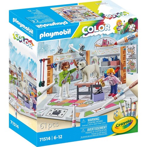 Playmobil Color Κομμωτήριο Σκύλων (71514)