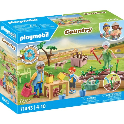 Playmobil Country - Ο Λαχανόκηπος Του Παππού & Της Γιαγιάς (71443)