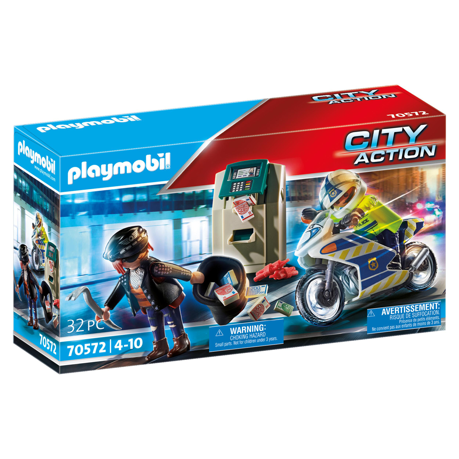 Playmobil Διάρρηξη Στο Ατμ (70572)