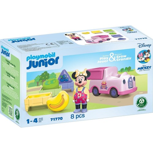 Playmobil Disney Minnie Mouse Junior & Disney: Η Μίνι Μάους Και Το Φορτηγό Με Φρούτα (71770)