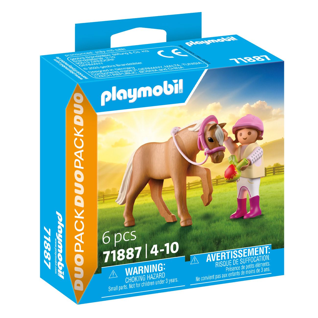 Playmobil Duo Pack Κοριτσάκι με Πόνυ (71887)