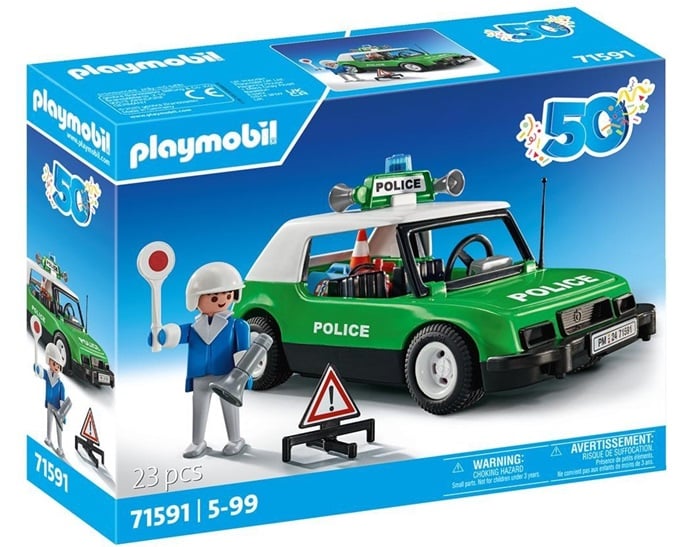 Playmobil Επετειακό Σετ - Vintage Περιπολικό (71591)