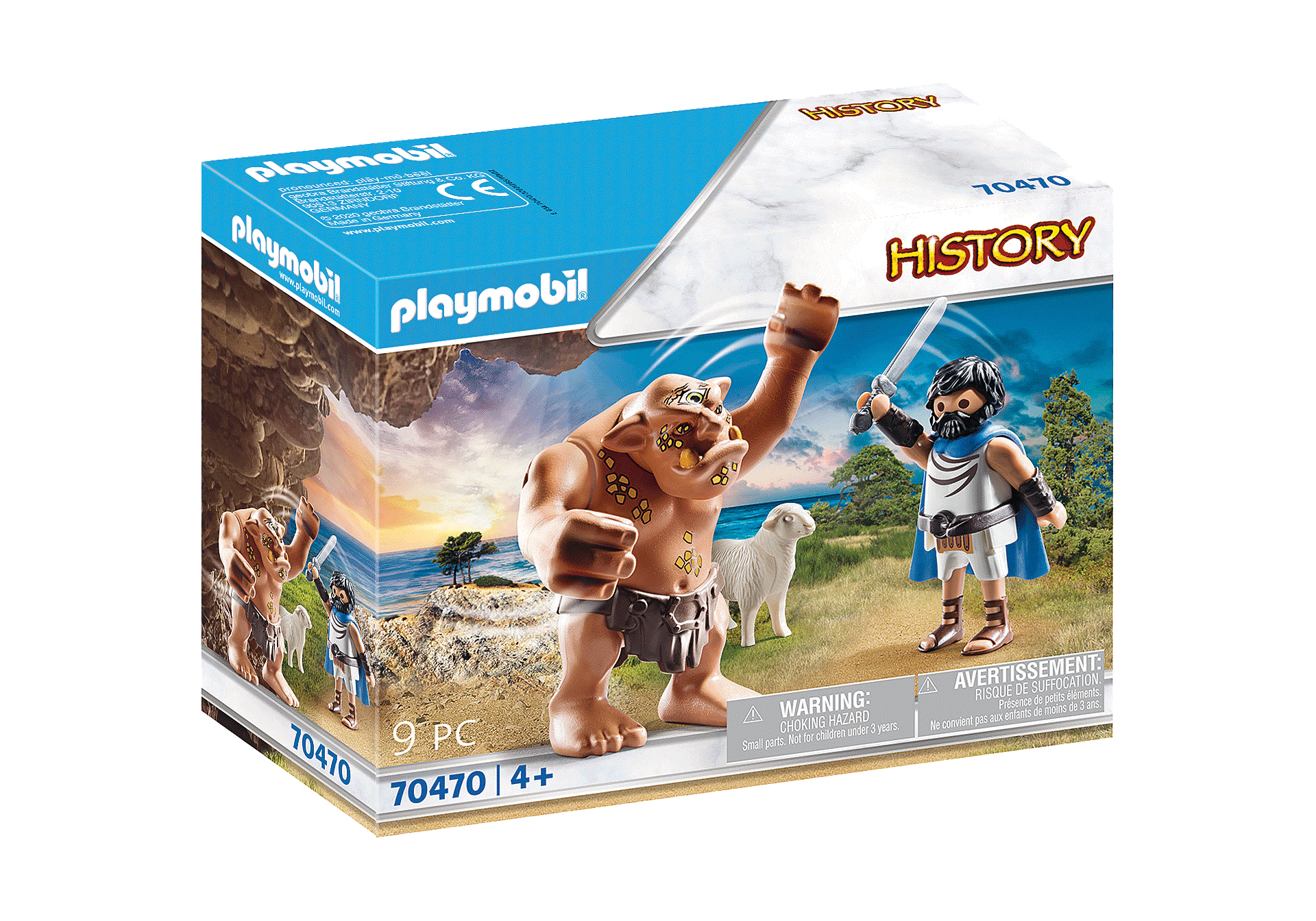 Playmobil History Ο Οδυσσέας Και ο Κύκλωπας Πολύφημος