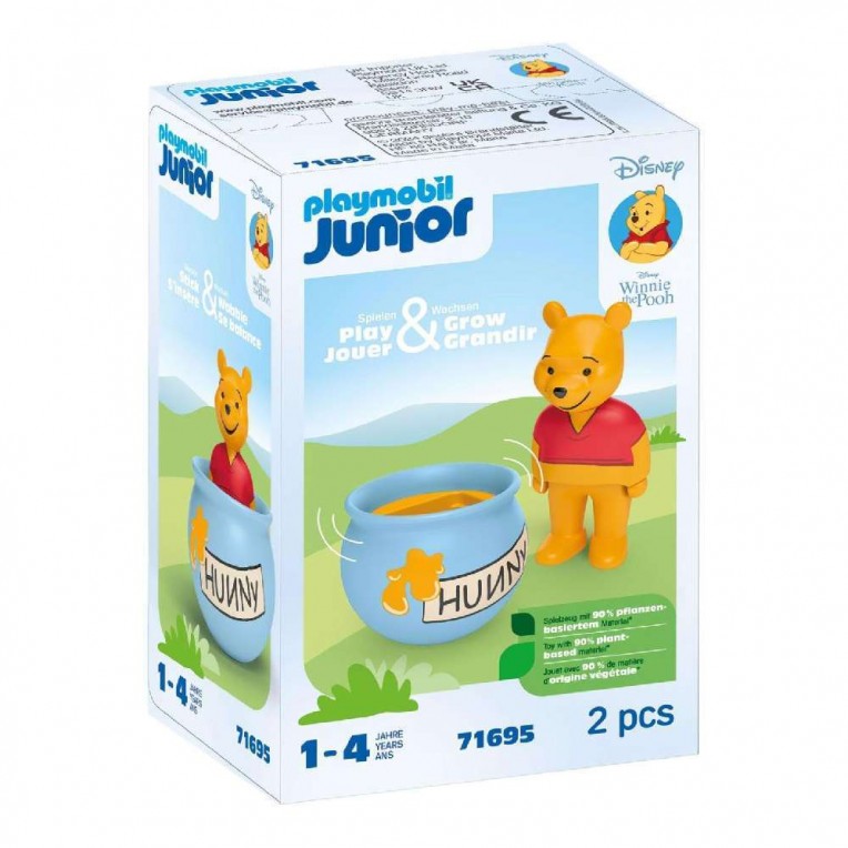 Playmobil Junior Disney Winnie the Pooh Ο Γουίνι με Ένα Βάζο Μέλι (71695)