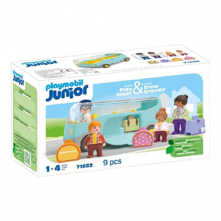 Playmobil Junior Πούλμαν (71682)