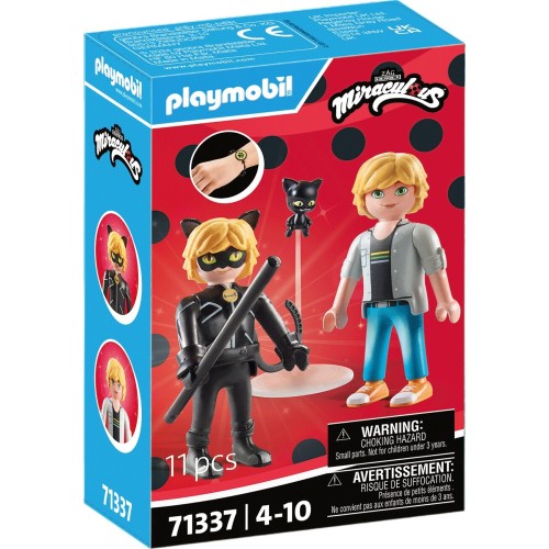 Playmobil Miraculous Adrien & Cat Noir (71337)