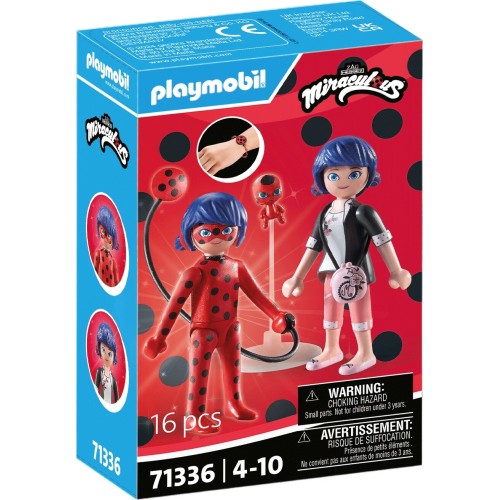 Playmobil Miraculous Marinette & Ladybug (71336)